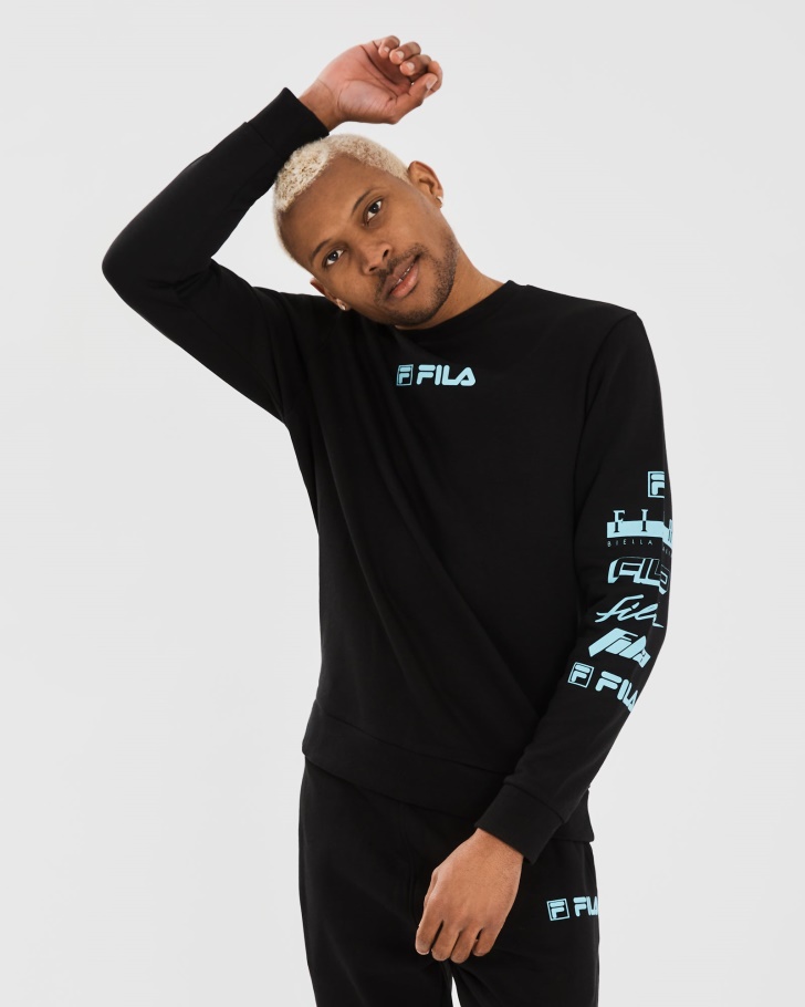 Fila Masculino Daldy Crew Black