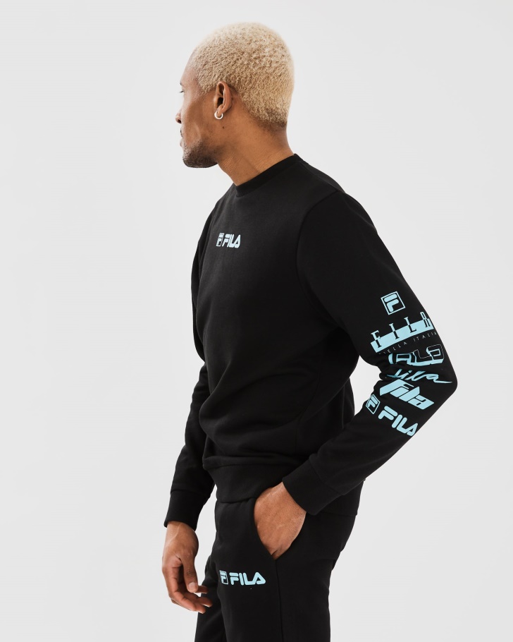 Fila Masculino Daldy Crew Black