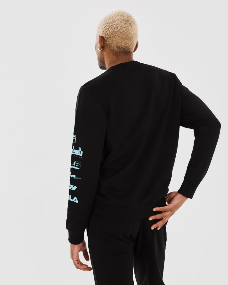 Fila Masculino Daldy Crew Black