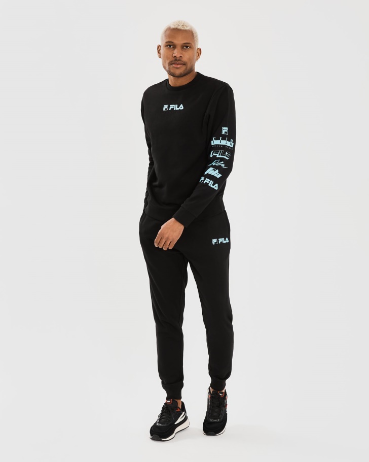 Fila Masculino Daldy Crew Black