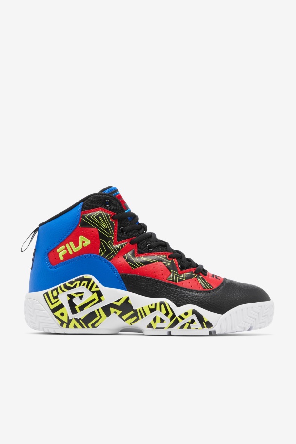 Fila Mb Masculino Preto/azul/vermelho