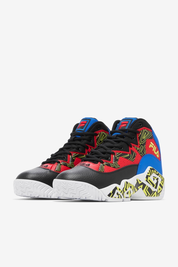 Fila Mb Masculino Preto/azul/vermelho