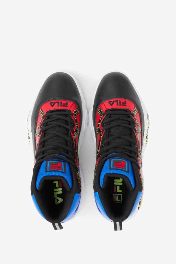Fila Mb Masculino Preto/azul/vermelho
