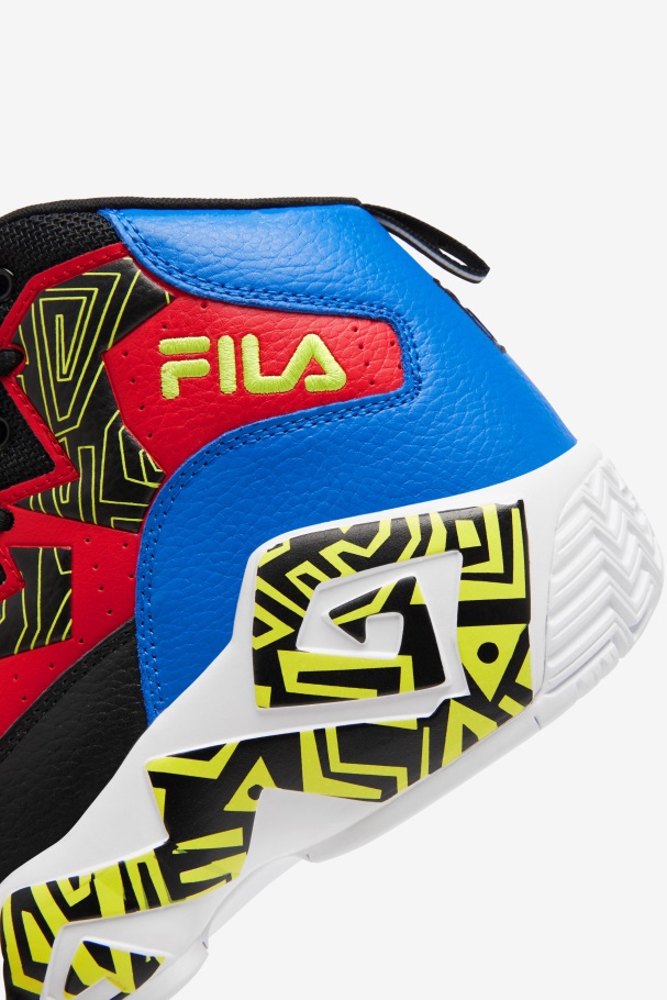Fila Mb Masculino Preto/azul/vermelho