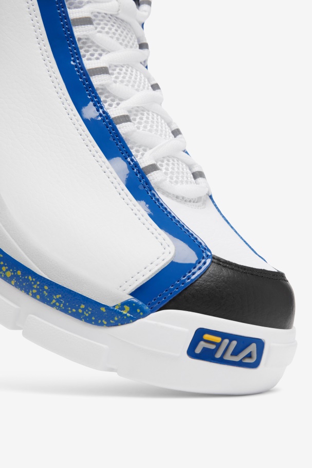 Fila Men\s Grant Hill 2 Branco/nebulas Azul/limão