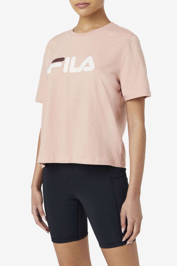 Fila Miss Eagle Tee Rose/turtle Dove/mahaogany