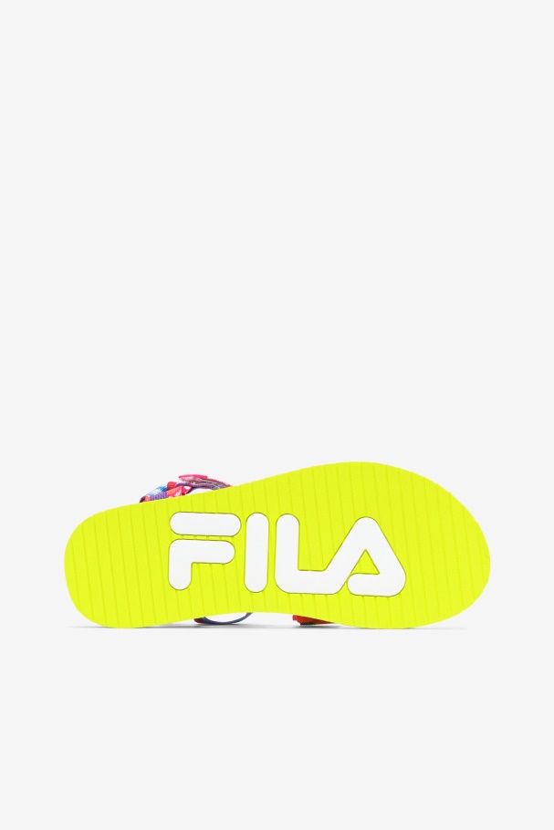 Fila Mutli/branco/rosa Glo Feminino Drifter Ts Tie Dye