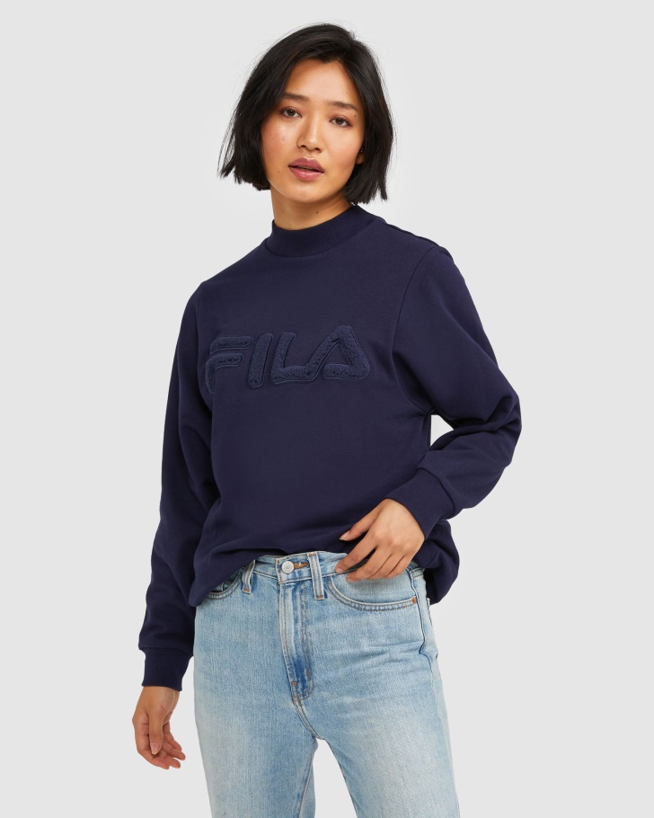 Fila New Navy Feminino Dana 20 Hi-lo Sweat