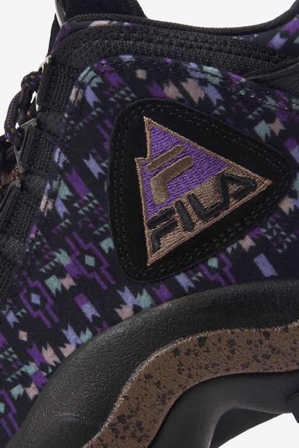 Fila Preto/pinha/roxo Big Kids\ Grant Hill 2 Ao Ar Livre