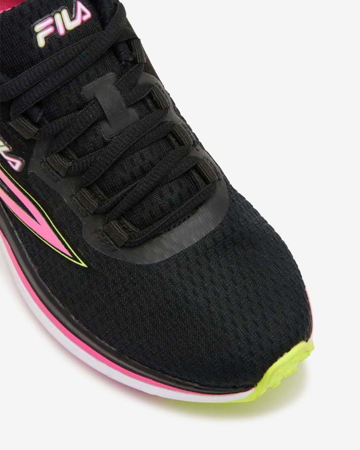 Fila Preto/pinkglo/safeyellow Feminino Fila Instinx
