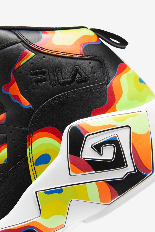 Fila Preto/vermelho Laranja/vermelho Mb Masculino