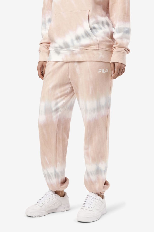 Fila Raleigh Tie Dye Jogger Gardênia/branco/bloco Belga