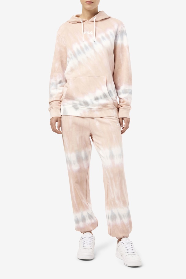 Fila Raleigh Tie Dye Jogger Gardênia/branco/bloco Belga