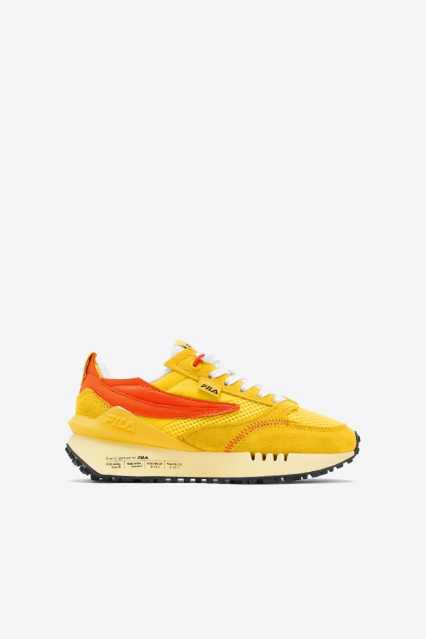 Fila Renno Infantil N-geração Limão/vermelho Laranja/amarelo