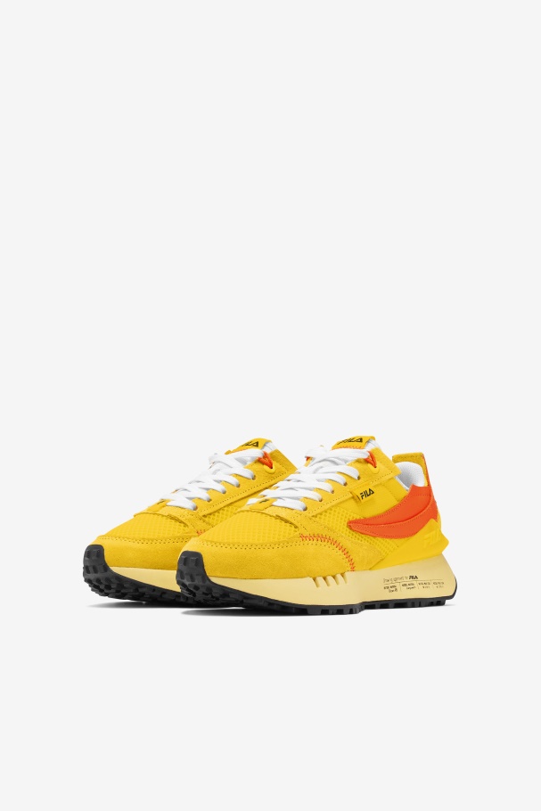 Fila Renno Infantil N-geração Limão/vermelho Laranja/amarelo