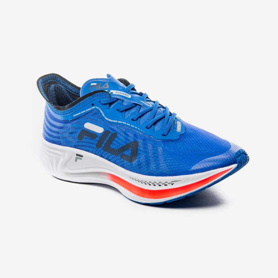 Fila Royal/Navy/Fiery Coral Masculino Fila Racer Carbon