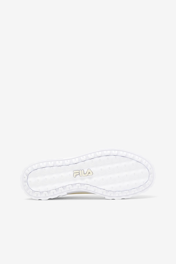 Fila Sandblast Feminino Baixo Renda De Cetim Branco/marinho/branco