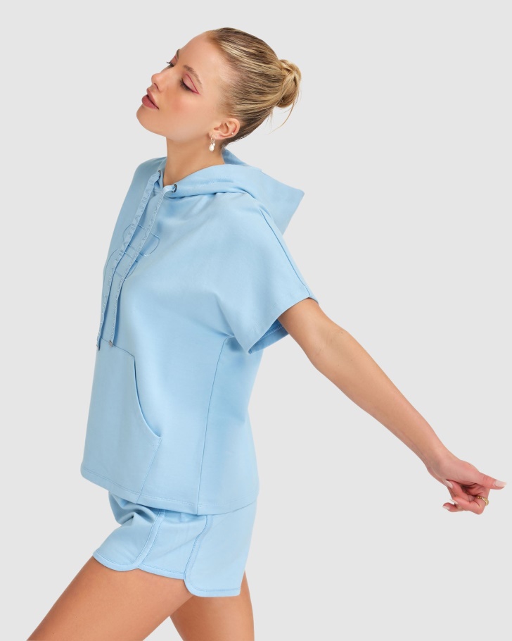 Fila Spencer Ss Hoody Glacier Lake Feminino