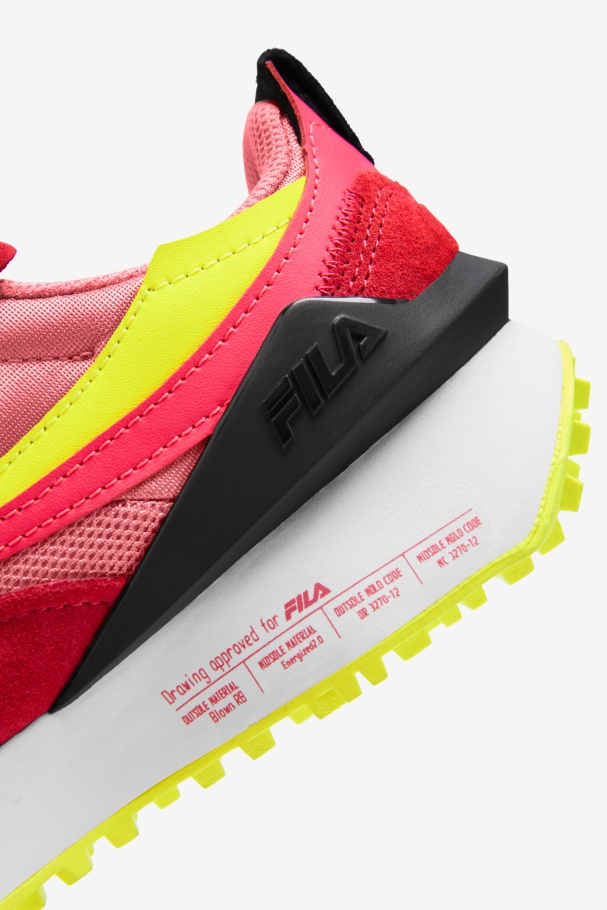 Fila Tea Rose/rosa Diva/preto Crianças Grandes Renno N-generation