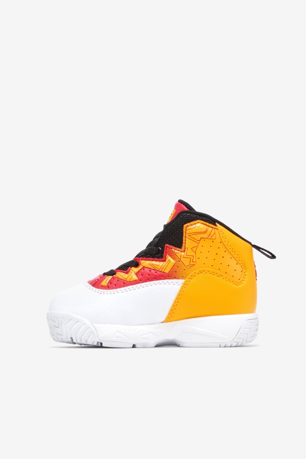 Fila Toddler\s Mb Branco/dourado/vermelho