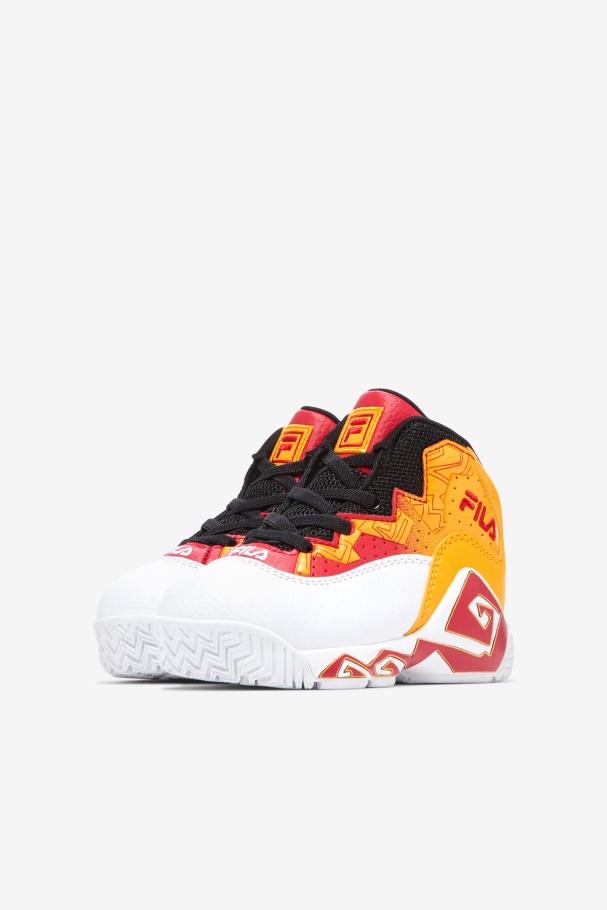 Fila Toddler\s Mb Branco/dourado/vermelho