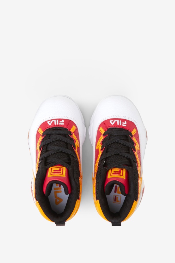 Fila Toddler\s Mb Branco/dourado/vermelho