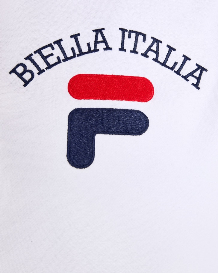 Fila Túnica Feminina Amara Crew Branca