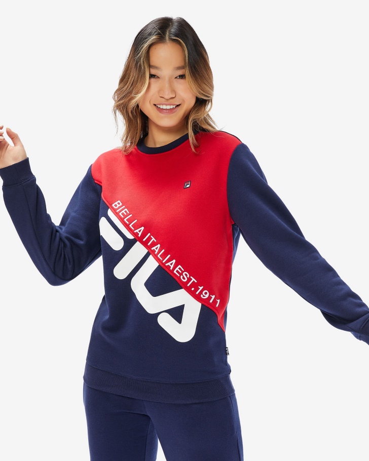 Fila Unisex Monaco Tripulação Nova Marinha
