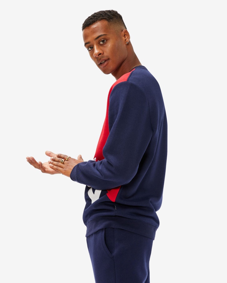 Fila Unisex Monaco Tripulação Nova Marinha