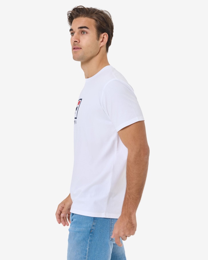 Fila Unissex Alto 20 Camiseta Branca