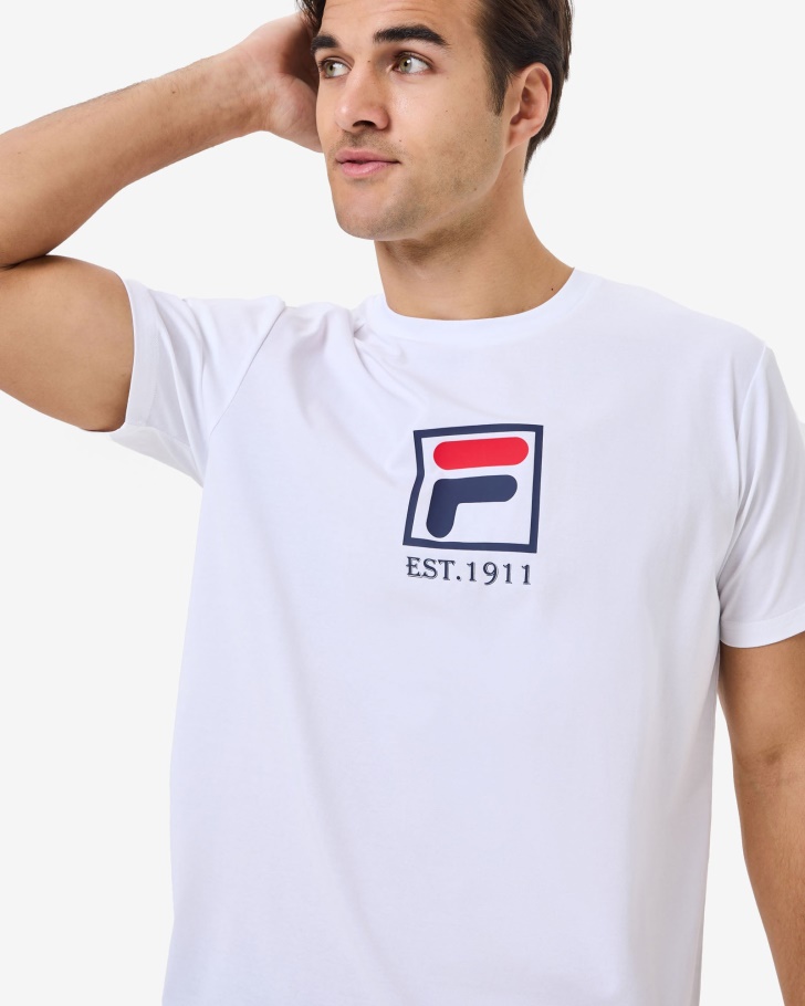 Fila Unissex Alto 20 Camiseta Branca