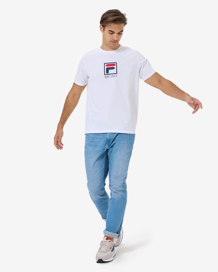 Fila Unissex Alto 20 Camiseta Branca