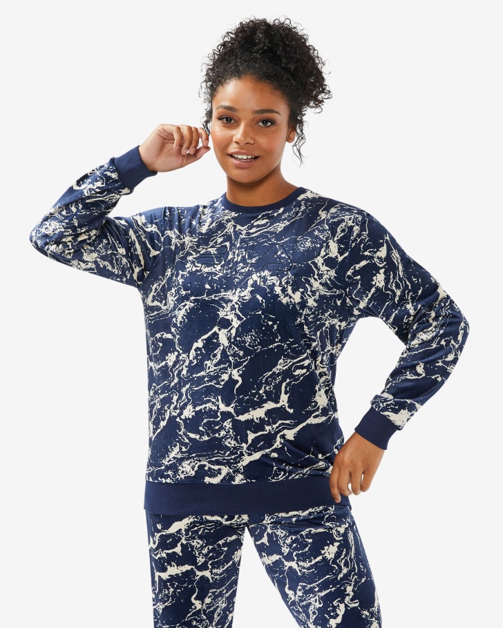 Fila Unissex Aspen Crew Marmore Mármore