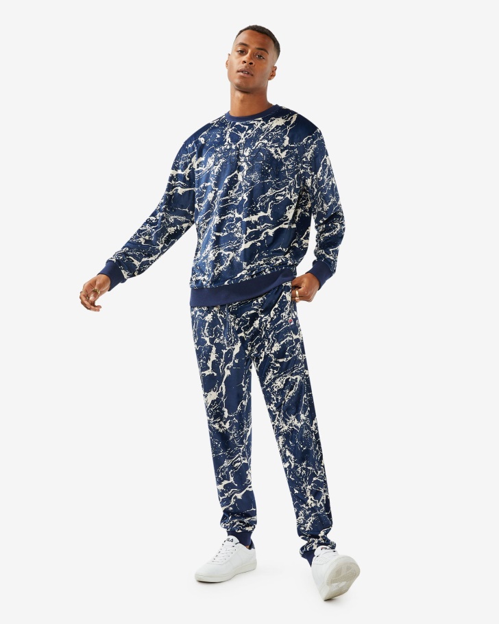 Fila Unissex Aspen Crew Marmore Mármore