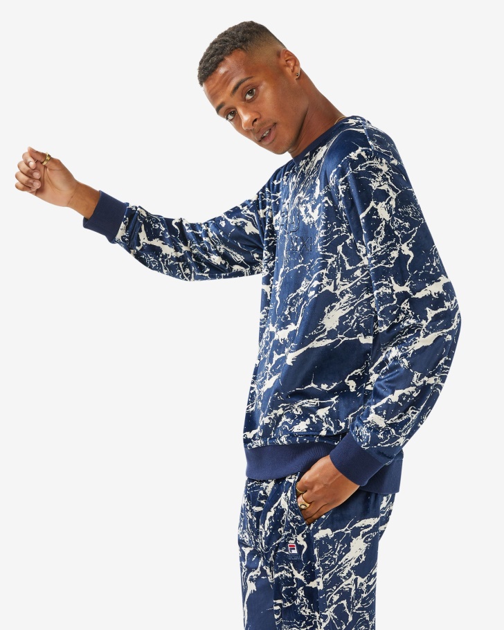 Fila Unissex Aspen Crew Marmore Mármore