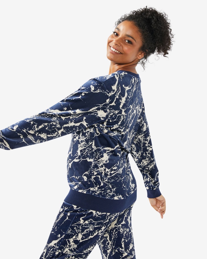 Fila Unissex Aspen Crew Marmore Mármore