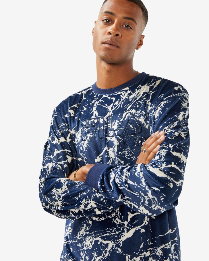 Fila Unissex Aspen Crew Marmore Mármore