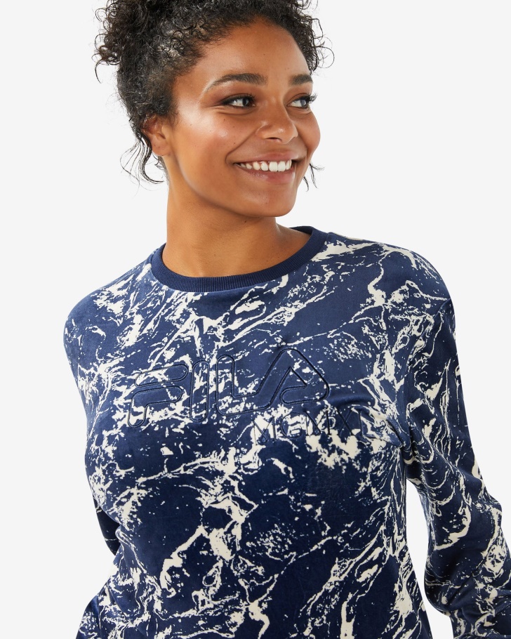 Fila Unissex Aspen Crew Marmore Mármore