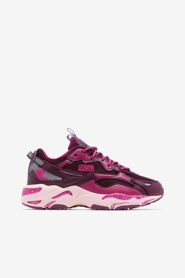 Fila Uva Vinho/rouge/potpourri Ray Tracer Feminino ápice