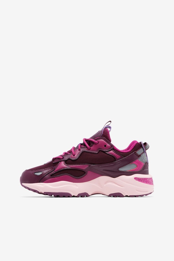 Fila Uva Vinho/rouge/potpourri Ray Tracer Feminino ápice