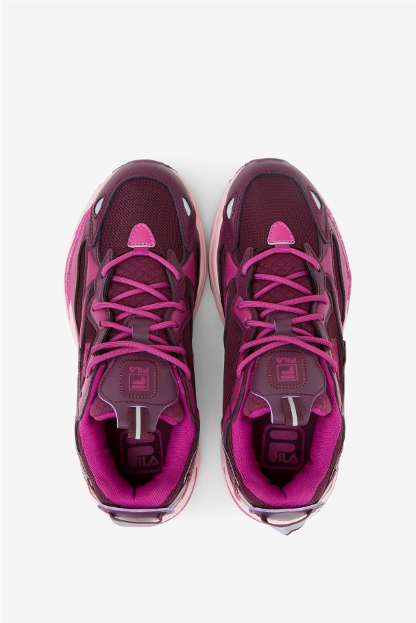 Fila Uva Vinho/rouge/potpourri Ray Tracer Feminino ápice