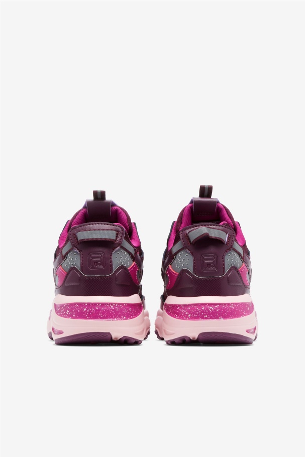 Fila Uva Vinho/rouge/potpourri Ray Tracer Feminino ápice