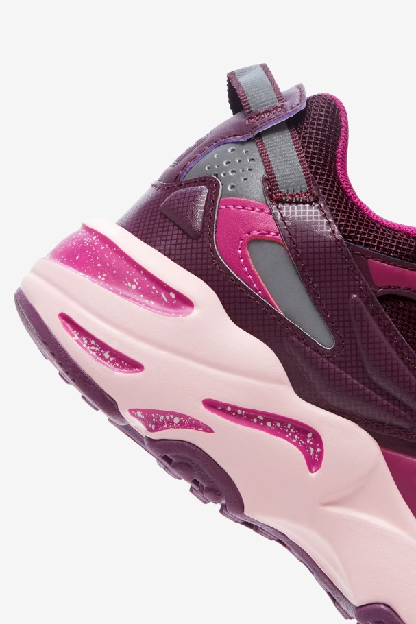 Fila Uva Vinho/rouge/potpourri Ray Tracer Feminino ápice
