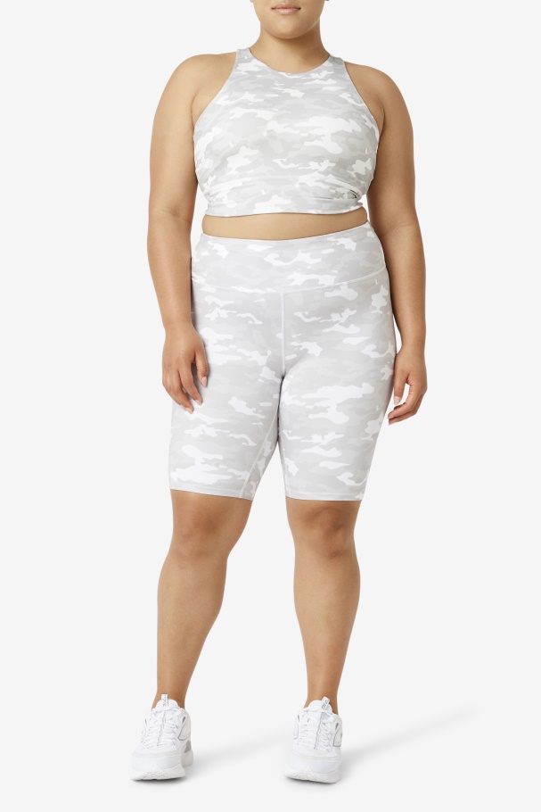 Fila White Forza 8\ Bike Short