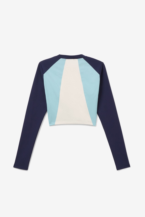 Fila White Top Marinho/água Gelada/garça