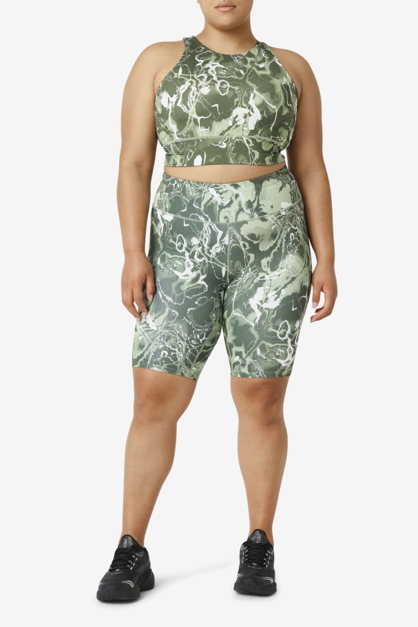 Forza 8\ Bike Short Basil Marble Fila