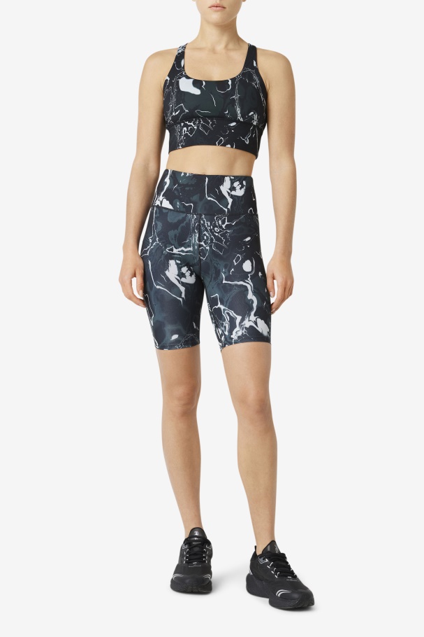 Forza 8\ Bike Short Black Marble Fila