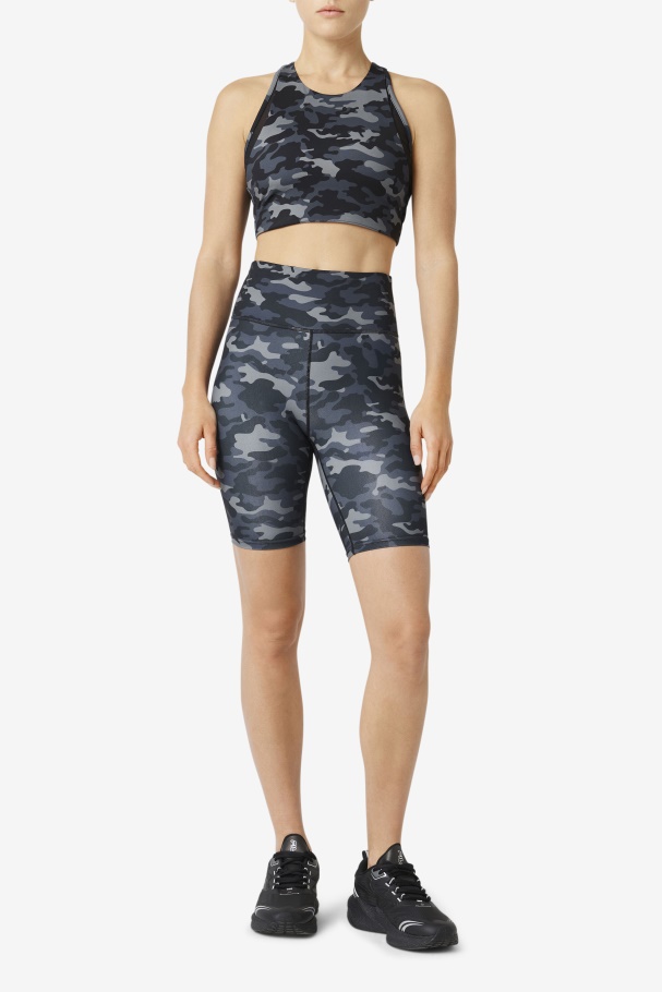 Forza 8\ Bike Short Fila Dark Camo/Black