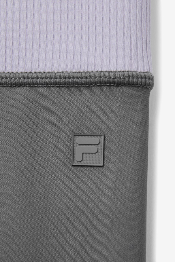 Forza 8\ Texture Bike Short Fila Gargoyle/Lavender Blue