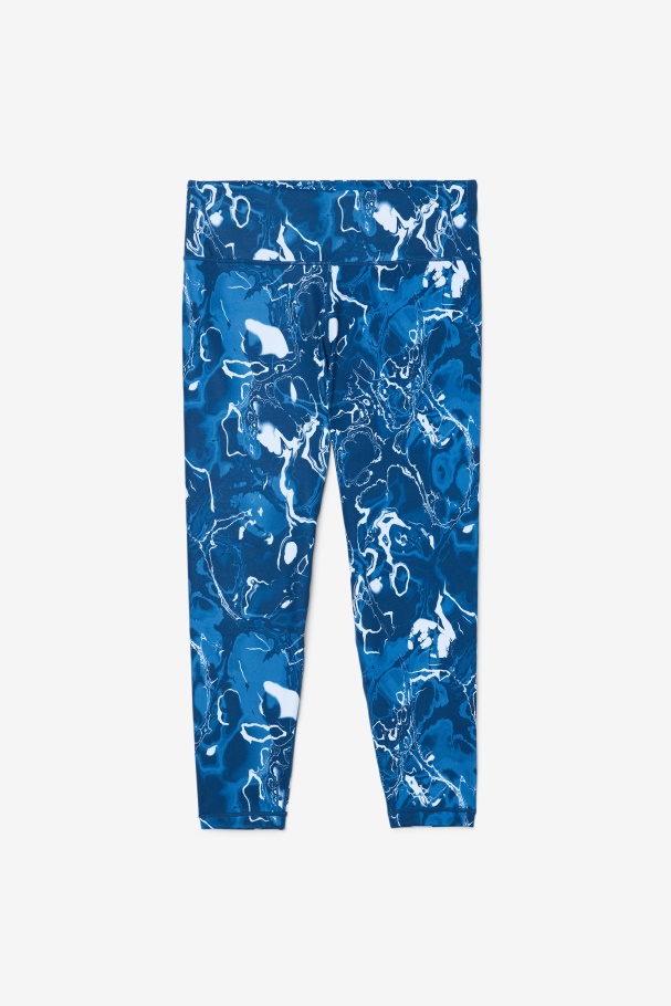 Forza Elegante Leggings 7/8 Azul Marinho Fila